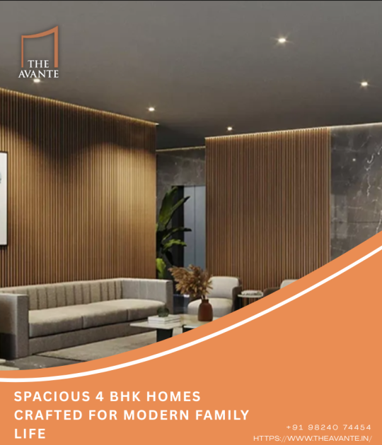 Inside the Avante’s 4 BHK Flats: Designed for Space & Comfort